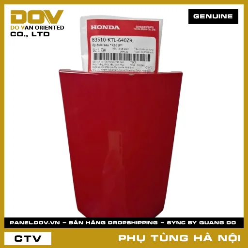 MÃ PHỤ TÙNG : 83510KTL640ZR ỐP ĐUÔI SAU *R161P* — 83510KTL640ZR