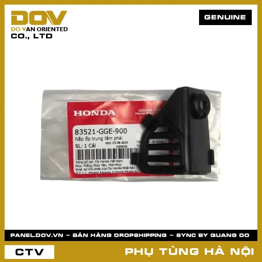 MÃ PHỤ TÙNG : 83521GGE900 NẮP ỐP TRUNG TÂM PHẢI — 83521GGE900