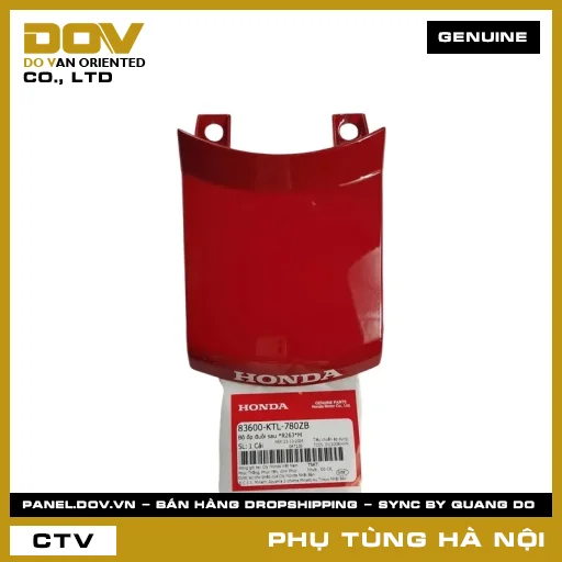 MÃ PHỤ TÙNG : 83600KTL780ZB BỘ ỐP ĐUÔI SAU *R263*M — 83600KTL780ZB