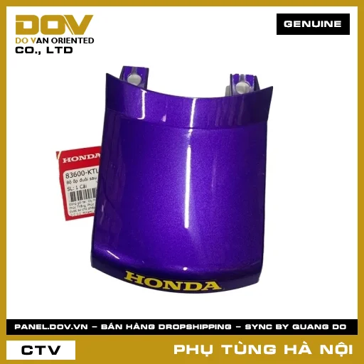 MÃ PHỤ TÙNG : 83600KTL780ZC BỘ ỐP ĐUÔI SAU *RP138M* — 83600KTL780ZC