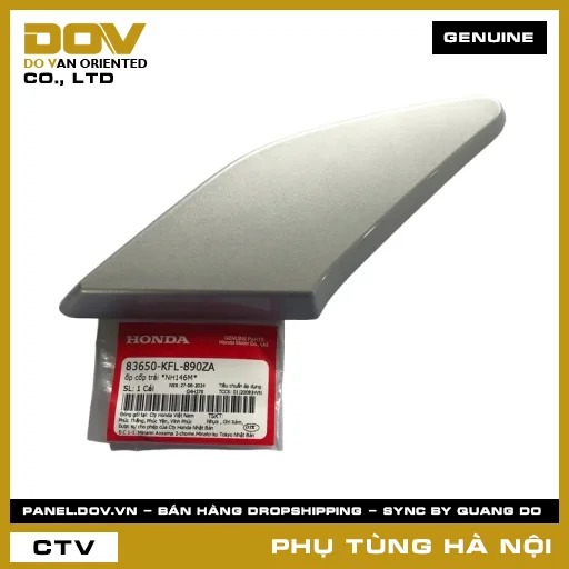 MÃ PHỤ TÙNG : 83650KFL890ZA ỐP CỐP TRÁI *NH146M* — 83650KFL890ZA