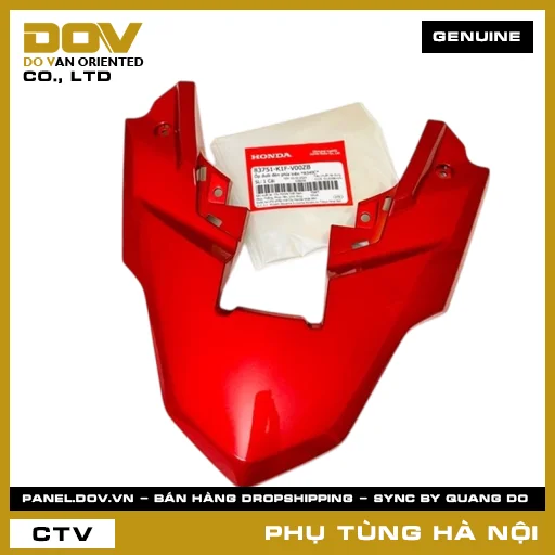MÃ PHỤ TÙNG : 83751K1FV00ZB ỐP ĐUÔI ĐÈN PHÍA TRÊN *R340C* — 83751K1FV00ZB