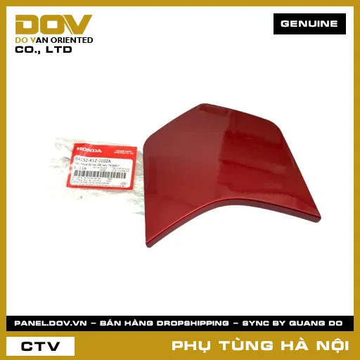MÃ PHỤ TÙNG : 84152K1ZJ10ZA NẮP NHỰA ỐP TAY DẮT SAU *R368C* — 84152K1ZJ10ZA