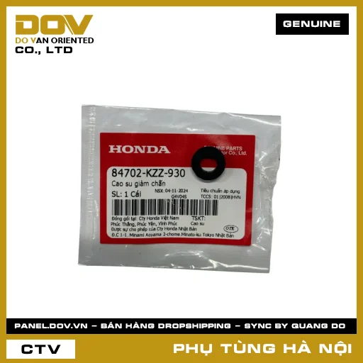 MÃ PHỤ TÙNG : 84702KZZ930 CAO SU GIẢM CHẤN — 84702KZZ930