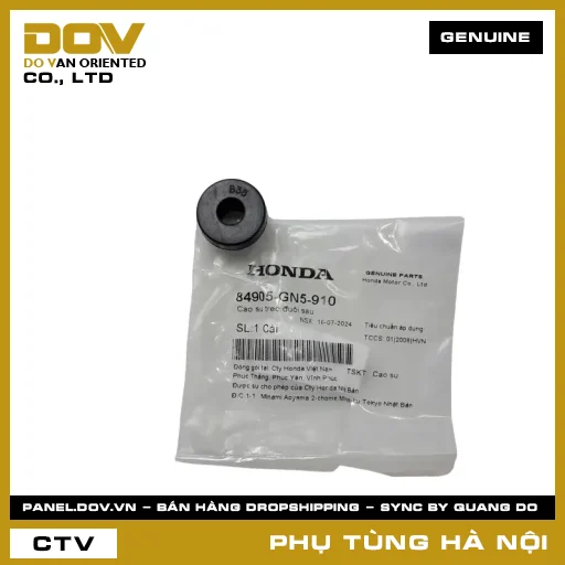 MÃ PHỤ TÙNG : 84905GN5910 CAO SU TREO ĐUÔI SAU — 84905GN5910