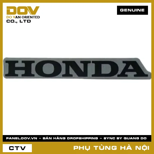 MÃ PHỤ TÙNG : 86101K45NL0ZA MÁC CHỮ HONDA 70MM — 86101K45NL0ZA