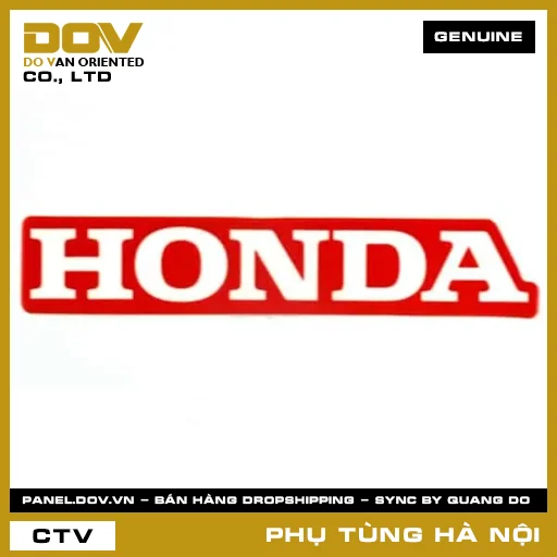 MÃ PHỤ TÙNG : 86101K45NL0ZB MÁC CHỮ HONDA 70MM *R383* — 86101K45NL0ZB