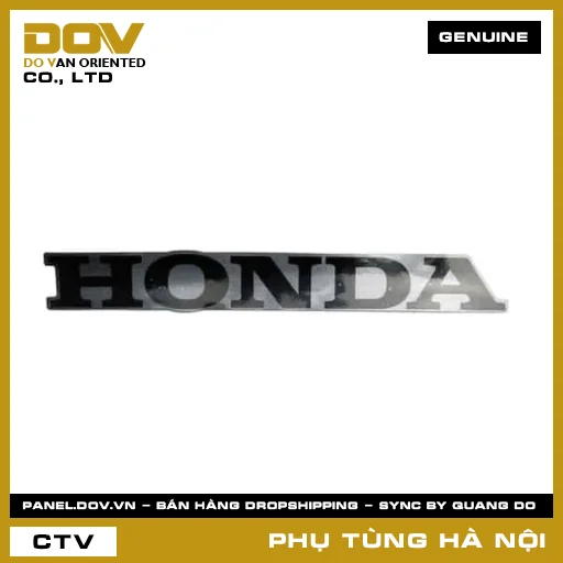 MÃ PHỤ TÙNG : 86104K45NL0ZA TEM CHỮ HONDA 200MM — 86104K45NL0ZA