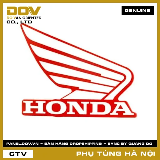 MÃ PHỤ TÙNG : 86201K45NL0ZB TEM CÁNH CHIM HONDA PHẢI 80MM *R383* — 86201K45NL0ZB