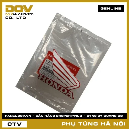 MÃ PHỤ TÙNG : 86201KYZV60ZB MARK CÁNH CHIM PHẢI 80MM *R340 — 86201KYZV60ZB