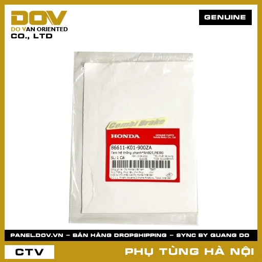 MÃ PHỤ TÙNG : 86611K01900ZA TEM HỆ THỐNG PHANH*NHB25,PB390 — 86611K01900ZA