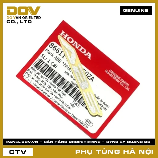 MÃ PHỤ TÙNG : 86611K77V50ZA MARK ABS *NHA76M* — 86611K77V50ZA