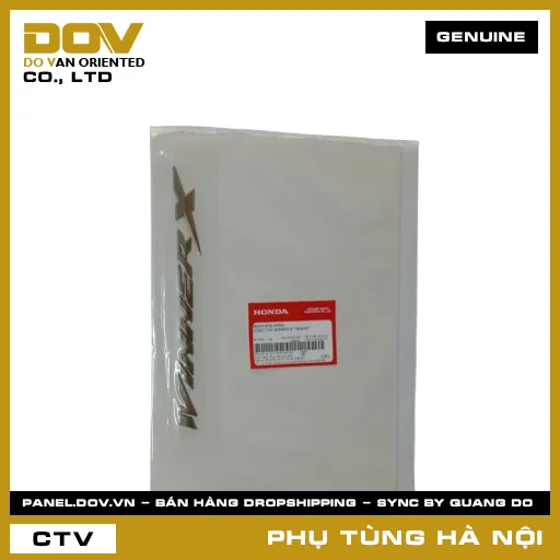 MÃ PHỤ TÙNG : 86640K56V60ZA LOGO CHỮ WINNER X *NHA76* — 86640K56V60ZA