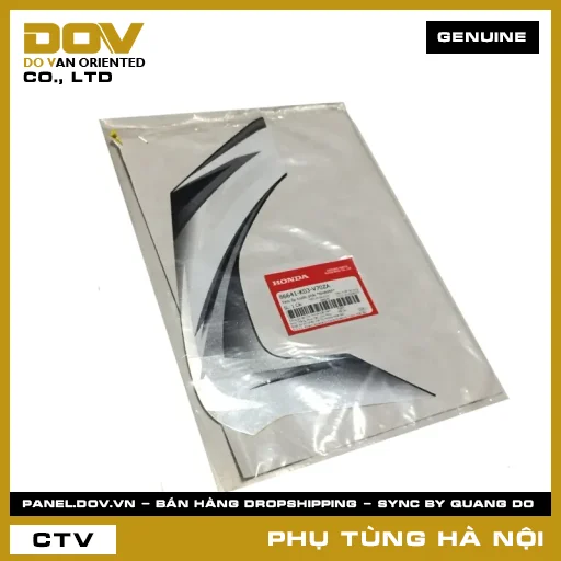 MÃ PHỤ TÙNG : 86641K03V70ZA TEM ỐP TRƯỚC PHẢI *NHA96P* — 86641K03V70ZA