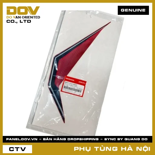 MÃ PHỤ TÙNG : 86641K1GV00ZC TEM ỐP TRƯỚC PHẢI A *TYPE2* — 86641K1GV00ZC