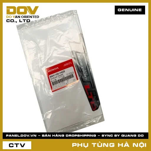 MÃ PHỤ TÙNG : 86641K56V40ZB TEM ỐP PHẢI *NHA76M* — 86641K56V40ZB
