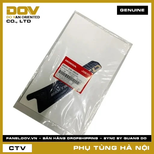 MÃ PHỤ TÙNG : 86641K56V90ZA TEM ỐP SƯỜN PHẢI *NHA76M* — 86641K56V90ZA