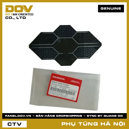 MÃ PHỤ TÙNG : 86641K66V10ZA TEM ỐP TRƯỚC PHẢI *NHB25M* — 86641K66V10ZA