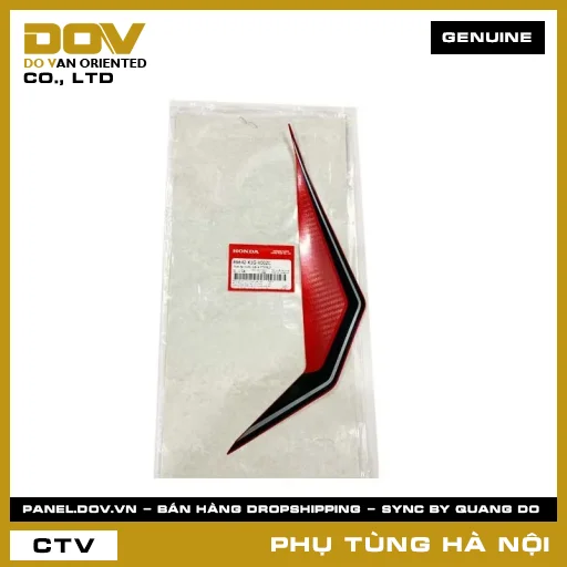 MÃ PHỤ TÙNG : 86642K1GV00ZC TEM ỐP TRƯỚC TRÁI A *TYPE2* — 86642K1GV00ZC