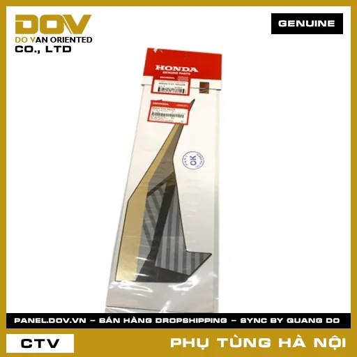 MÃ PHỤ TÙNG : 86642K2VN50ZB TEM ỐP TRƯỚC PHẢI A *TYPE1* — 86642K2VN50ZB