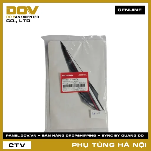 MÃ PHỤ TÙNG : 86642KYL860ZA TEM A ỐP YẾM TRÁI *NHA62M* — 86642KYL860ZA