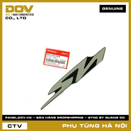 MÃ PHỤ TÙNG : 86643K0SV50ZB MÁC ỐP SÀN *NHC60* — 86643K0SV50ZB