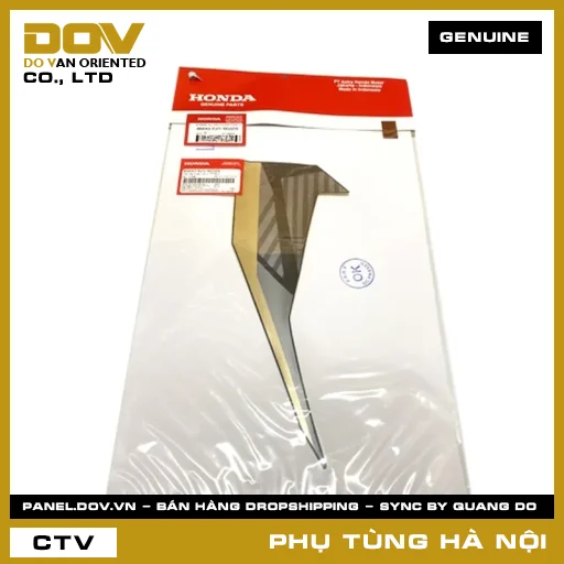 MÃ PHỤ TÙNG : 86643K2VN50ZB TEM ỐP TRƯỚC TRÁI A *TYPE1* — 86643K2VN50ZB