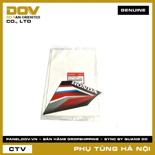 MÃ PHỤ TÙNG : 86643K57AC0ZD TEM B CÁNH YẾM PHẢI *TYPE1* *NHB25* — 86643K57AC0ZD