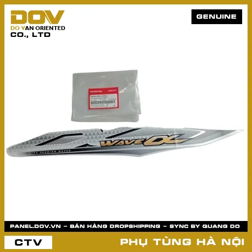 MÃ PHỤ TÙNG : 86644K89V00ZC TEM ỐP SƯỜN PHẢI *NHB55* — 86644K89V00ZC