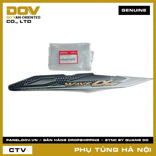 MÃ PHỤ TÙNG : 86644K89V00ZD TEM ỐP SƯỜN PHẢI *NHB25* — 86644K89V00ZD