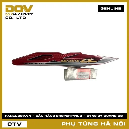 MÃ PHỤ TÙNG : 86644K89V00ZE TEM ỐP SƯỜN PHẢI *R263* — 86644K89V00ZE