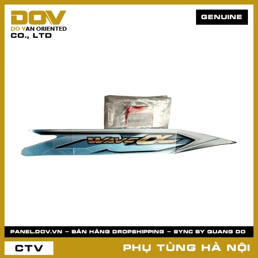 MÃ PHỤ TÙNG : 86644K89V20ZB TEM ỐP SƯỜN PHẢI *B203M* — 86644K89V20ZB