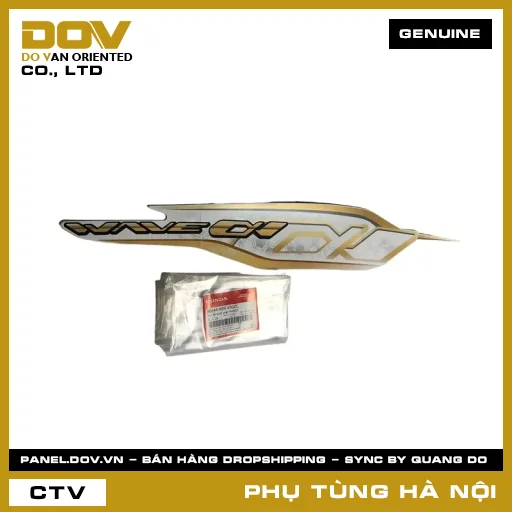 MÃ PHỤ TÙNG : 86644K89V50ZC TEM ỐP SƯỜN PHẢI *NHB55* — 86644K89V50ZC