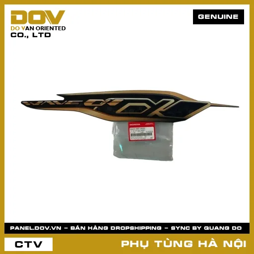 MÃ PHỤ TÙNG : 86644K89V50ZD TEM ỐP SƯỜN PHẢI *NHB25* — 86644K89V50ZD