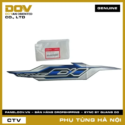 MÃ PHỤ TÙNG : 86644K89V70ZA TEM ỐP SƯỜN PHẢI *PB421* — 86644K89V70ZA