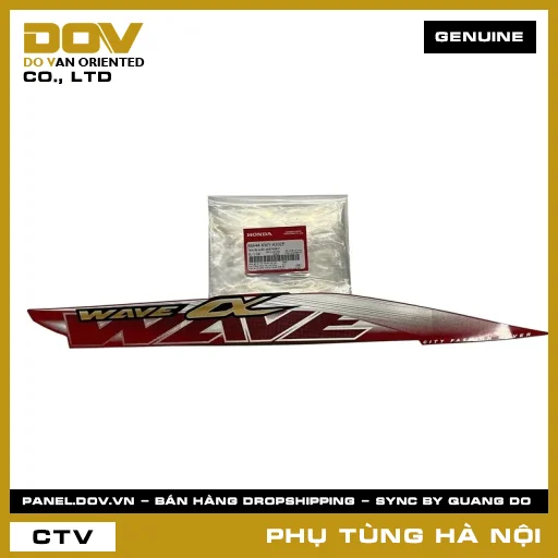 MÃ PHỤ TÙNG : 86644KWYA30ZE TEM ỐP SƯỜN PHẢI*R263* — 86644KWYA30ZE
