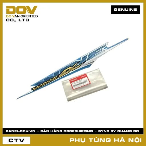MÃ PHỤ TÙNG : 86644KWYA40ZB TEM ỐP SƯỜN PHẢI *B203M* — 86644KWYA40ZB