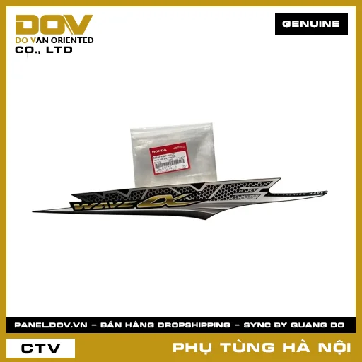 MÃ PHỤ TÙNG : 86644KWYA40ZD TEM ỐP SƯỜN PHẢI *NHB25M* — 86644KWYA40ZD