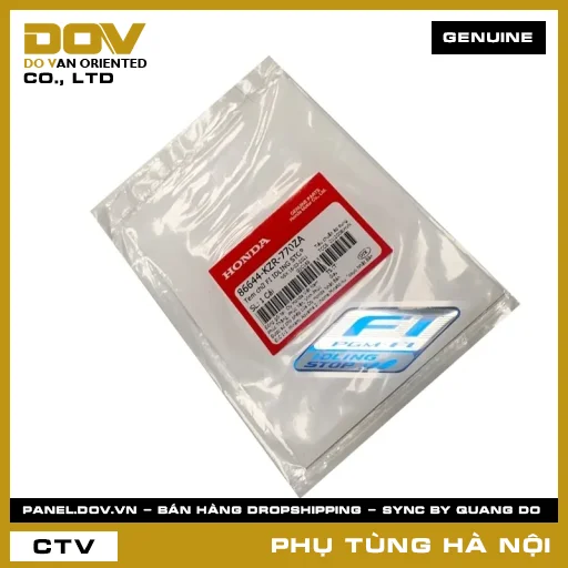 MÃ PHỤ TÙNG : 86644KZR770ZA TEM CHỮ FI IDLING STOP — 86644KZR770ZA