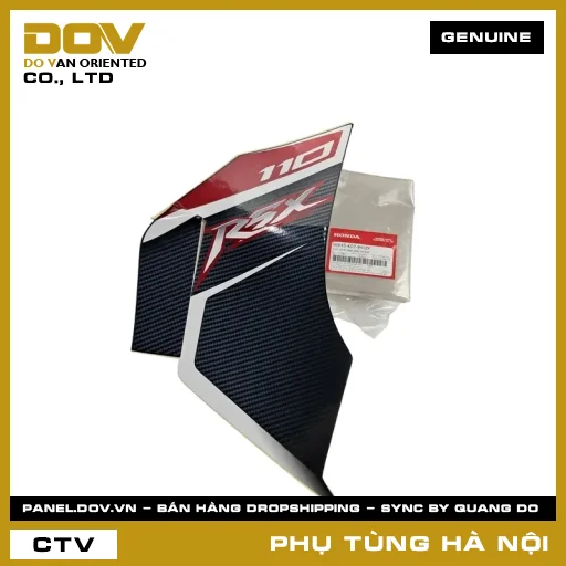 MÃ PHỤ TÙNG : 86645K07940ZF TEM CÁNH YẾM PHẢI NHA69 — 86645K07940ZF