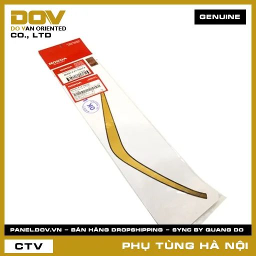 MÃ PHỤ TÙNG : 86645K2VN40ZA TEM ỐP TRƯỚC TRÁI B *TYPE1* — 86645K2VN40ZA