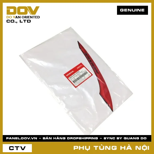 MÃ PHỤ TÙNG : 86645K44V90ZB TEM A SƯỜN TRƯỚC PHẢI *NHA76M* — 86645K44V90ZB