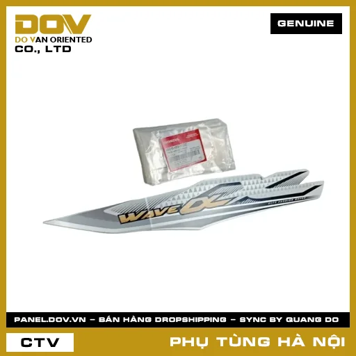 MÃ PHỤ TÙNG : 86645K89V00ZC TEM ỐP SƯỜN TRÁI *NHB55* — 86645K89V00ZC