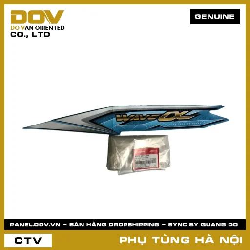 MÃ PHỤ TÙNG : 86645K89V20ZB TEM ỐP SƯỜN TRÁI *B203M* — 86645K89V20ZB