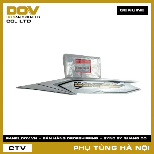 MÃ PHỤ TÙNG : 86645K89V20ZC TEM ỐP SƯỜN TRÁI *NHB55P* — 86645K89V20ZC