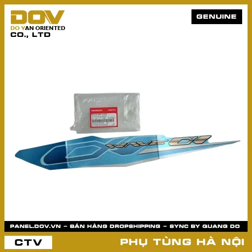 MÃ PHỤ TÙNG : 86645K89V30ZC TEM ỐP SƯỜN TRÁI *B203M* — 86645K89V30ZC