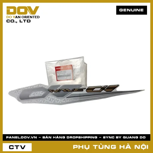 MÃ PHỤ TÙNG : 86645K89V30ZD TEM ỐP SƯỜN TRÁI *NHB55P* — 86645K89V30ZD