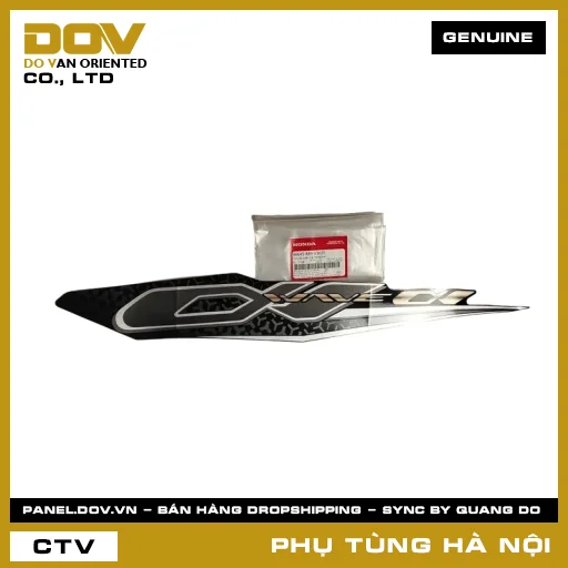 MÃ PHỤ TÙNG : 86645K89V30ZE TEM ỐP SƯỜN TRÁI *NHB25M* — 86645K89V30ZE