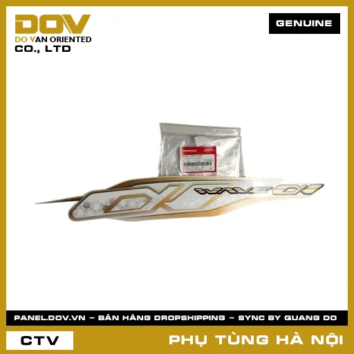 MÃ PHỤ TÙNG : 86645K89V50ZC TEM ỐP SƯỜN TRÁI *NHB55* — 86645K89V50ZC