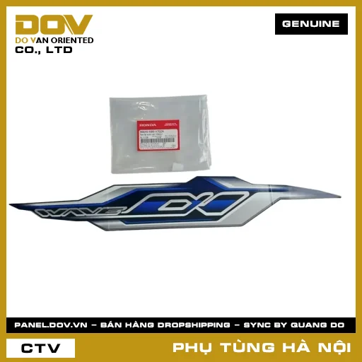 MÃ PHỤ TÙNG : 86645K89V70ZA TEM ỐP SƯỜN TRÁI *PB421* — 86645K89V70ZA